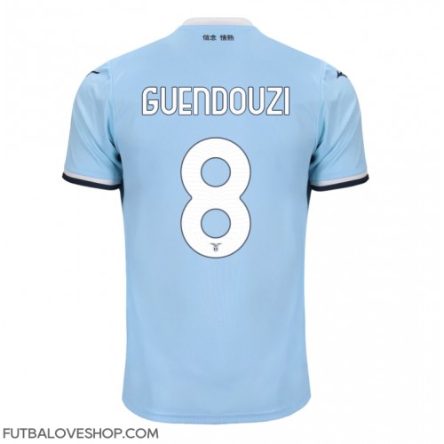 Dres Lazio Matteo Guendouzi #8 Domáci 2024-25 Krátky Rukáv